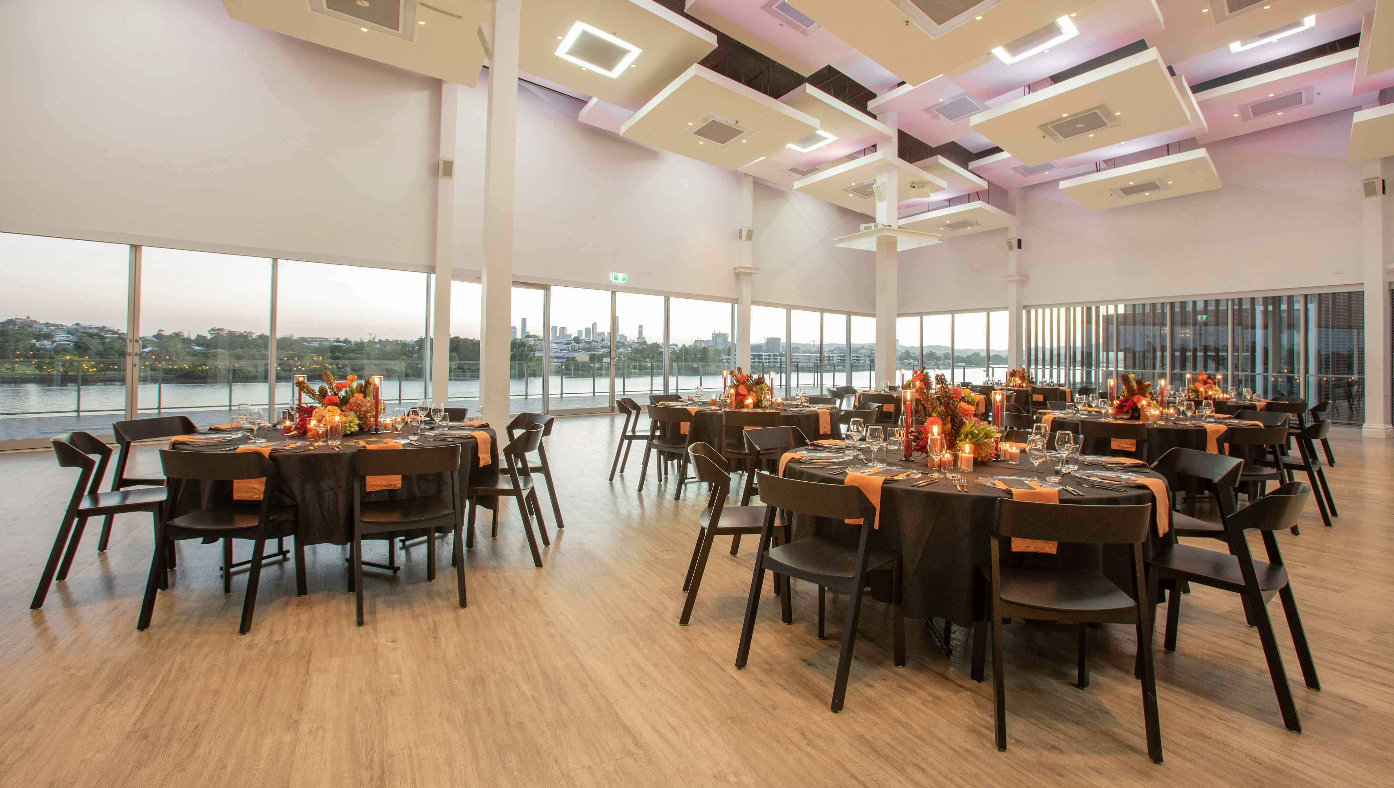 Full Venue, Waters Edge Weddings & Events at Portside